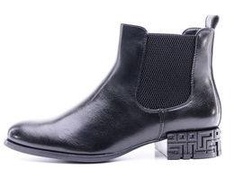 Sergio Leone DBT532CZPU women's winter shoes, black, sizes 36-40
