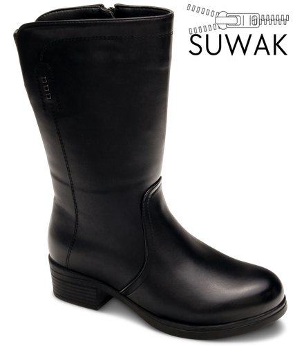 Women’s winter boots Skotnicki DB-3-1331BL black, sizes 36–41