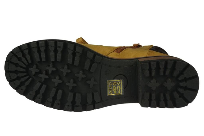 Women's winter shoes Sergio Leone D714-11NZO yellow size 36-40