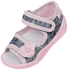 Children's sneakers Viggami EMILKA OZDOBA grey size 19-25