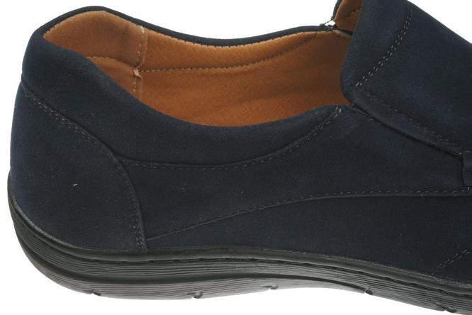 Mokasyny męskie Badoxx MMXC-448NA granatowe rozm.40-45