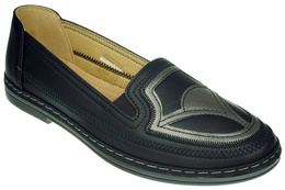 Półbuty damskie Yaliluo DH3BL czarne rozm.36-41