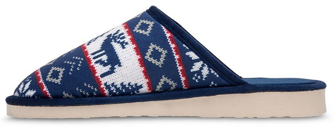 Pantofle damskie Meteor DV072 WIKA granatowe rozm.36-40