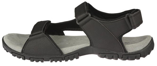 American oversized Club NHL-127 men's sandals, black, sizes 47-49