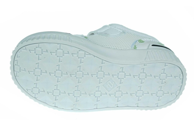 Children's sports shoes Apawwa ANC59GR white and green size 21-25