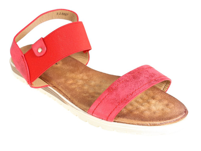 Women’s sandals Skotnicki DS.-3-9007RE red size 36-41