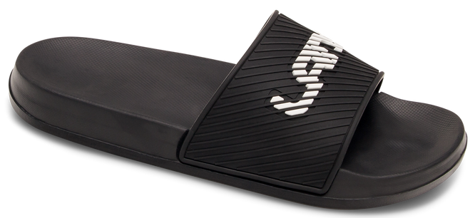 Klapki basenowe męskie Lano MKL-4-0410-A czarne i granatowe rozm.40-45