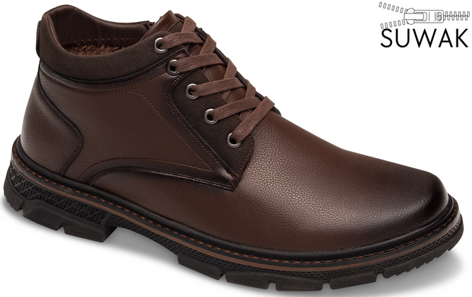Men’s Boots Skotnicki MB-4-0757BR brown size 41–46