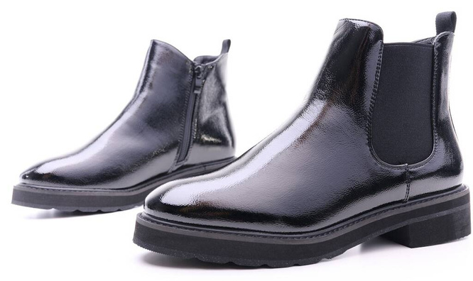 Sergio Leone DBT560CZZA women's winter shoes, black, sizes 36-41