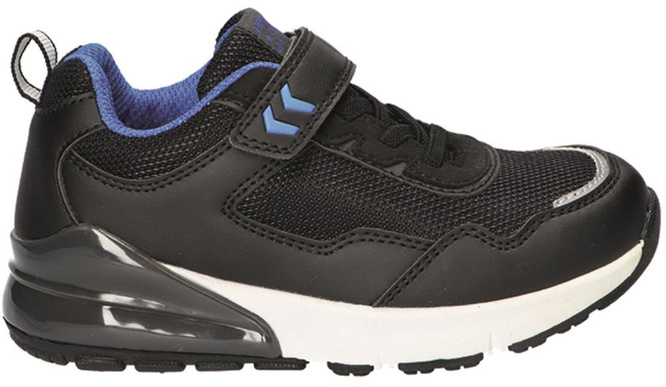 Buty sportowe dziecięce American Club BES-114 czarne i niebieskie LED rozm.27-31