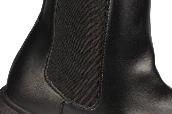 Le Scarpe DA7163-1BL women's winter shoes, black, sizes 36-41