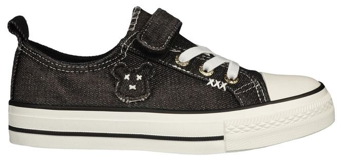 Children's sneakers Apawwa CRC355BL black, size 32-37