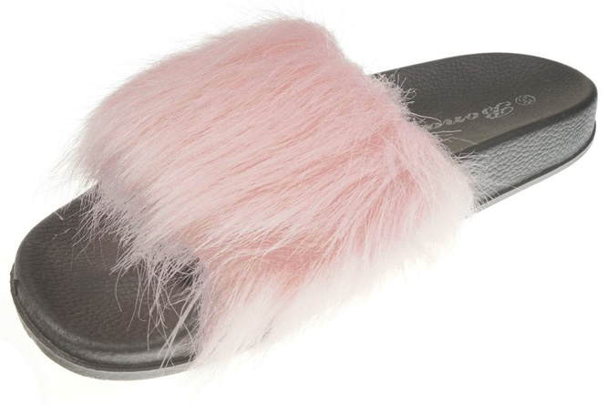 Women's textile slippers Bona DBS-9PI pink, size 36-41