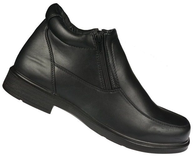 Skotnicki MB-4-0610BL men's winter shoes, black, sizes 40-45