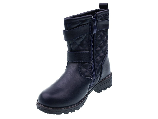 Buty zimowe dziecięce Clibee BP-98BU granatowe rozm.27-32