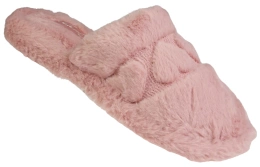 Pantofle damskie Meteor V269 WYTŁOCZKA różowe rozm.36-40