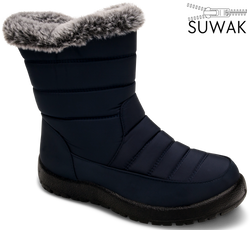 Women's Snow Boots Skotnicki DB-3-0300-BNA Navy Sizes 38–42