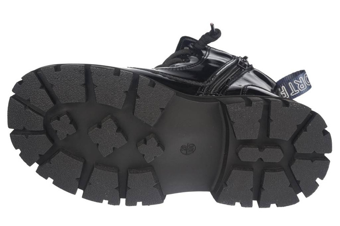 Children's transition shoes Apawwa CNQ422BL black size 32-37