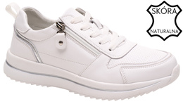 Buty sportowe damskie Sergio Leone DSP116BI białe rozm.36-41