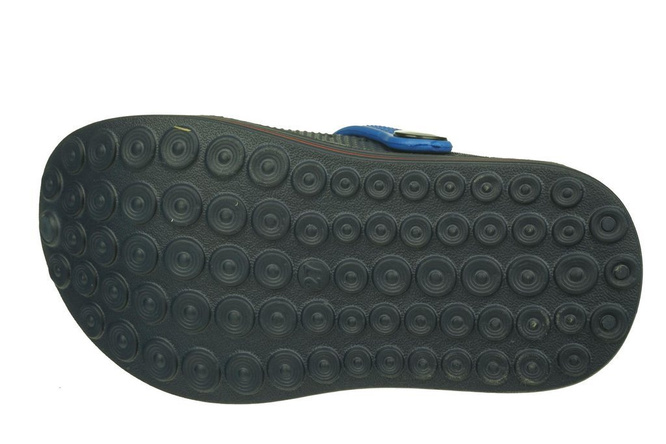 Children's pool slippers Sunlanse BH369-E1 gray, navy blue, blue, size 24-29