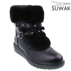 Women's winter shoes Xufeng D31UBL black size 36-41