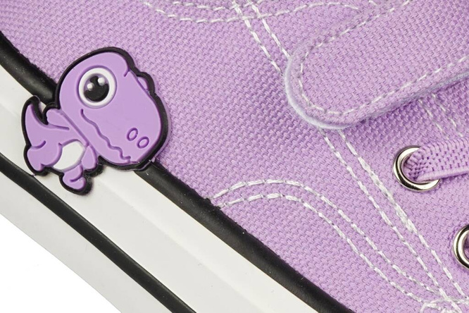 Children's sneakers BESSKY AMY002-2APU purple size 22-27