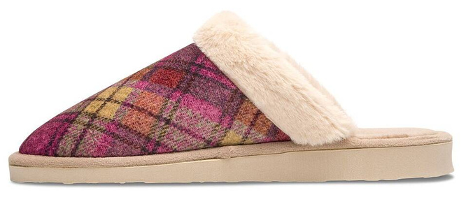 Meteor DV101 GRETA women's slippers brown, blue and pink, sizes 36-40