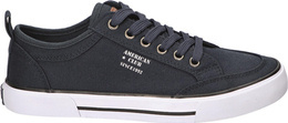 American Club DLH-100 youth sneakers, black and navy blue, sizes 37-41