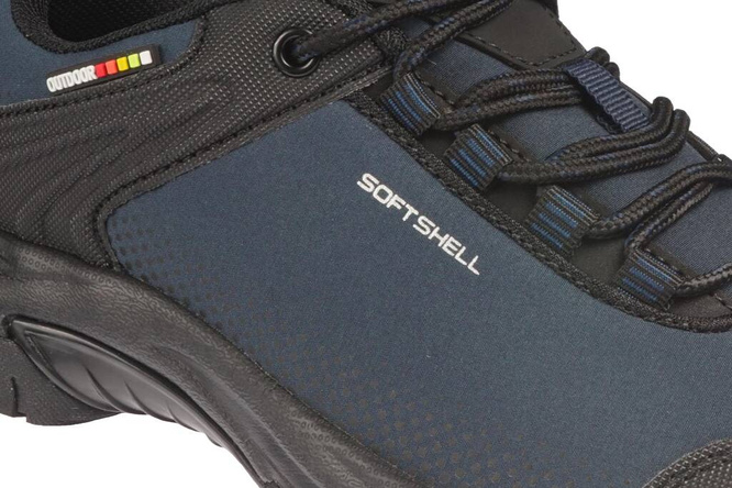 Buty sportowe męskie American Club MWT-170 szare i granatowe rozm.41-46