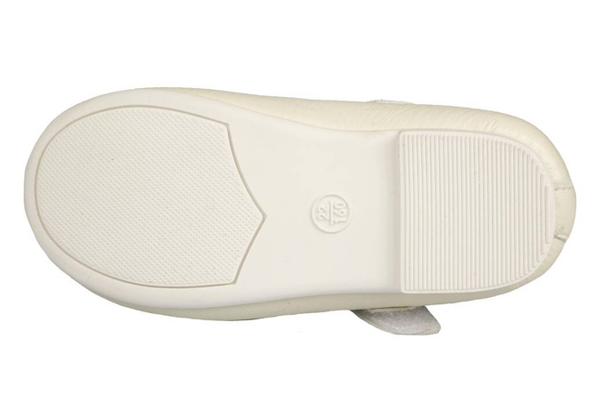 Children's ballet flats Apawwa AMC323BE, beige, sizes 20-25