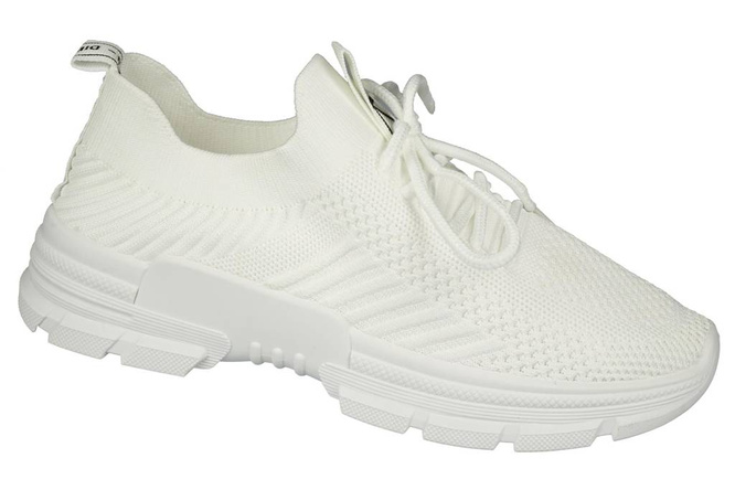 Buty sportowe młodzieżowe Gofar DF999CWH białe rozm.37-42