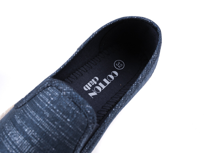 Tenisówki dziecięce Badoxx B3SP-511-LS różowe, granatowe i srebrne rozm.25-30