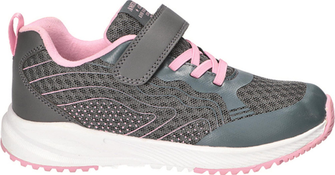 Buty sportowe dziecięce American Club CRL-138 czarne i szare rozm.32-36