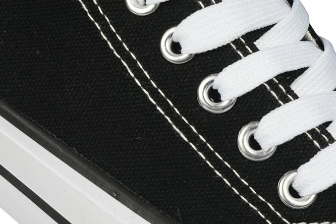 Youth sneakers Gofar DJN-101BL black size 36-41