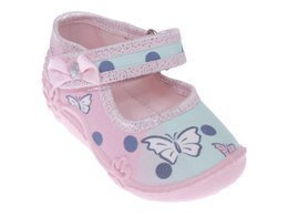 Tenisówki dziecięce Viggami LILA DRUK różowo-turkusowe rozm.18-25