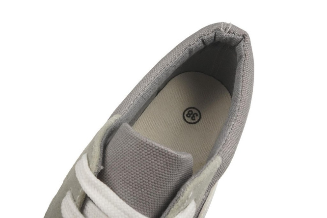 Tenisówki męskie FEISAL MMB123GY szare rozm.41-46