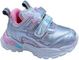 Children's sports shoes Clibee AE-69SI silver size 20-25