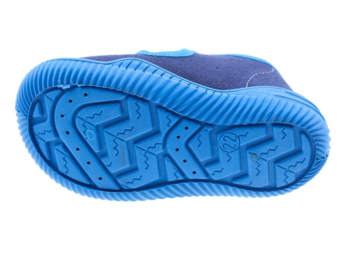 Children's sneakers Viggami BAMBIHAFT navy blue size 19-25