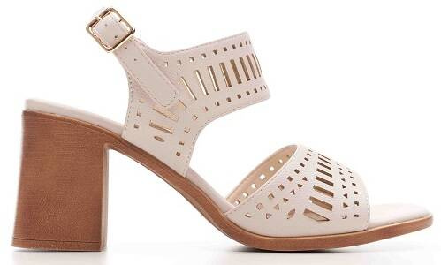 Sergio Leone DSK568EC women's sandals, beige, sizes 36-40