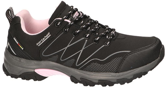 Buty sportowe damskie American Club DWT-129 czarno-różowe rozm.36
