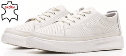 Sergio Leone DSP020BI women's sports shoes, white, sizes 36-41
