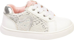 Transitional children's shoes American Club BGC-03 pink and white, size 26-30