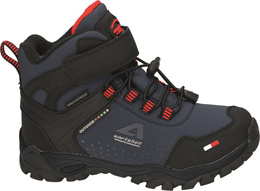 American Club CWT-65 children's winter shoes, black and navy blue, size 32-36