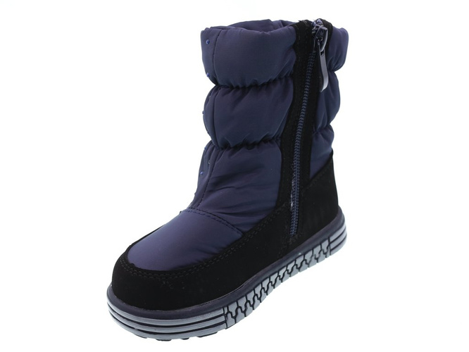 Children's snow boots Clibee AH-910BU navy blue size 22-27