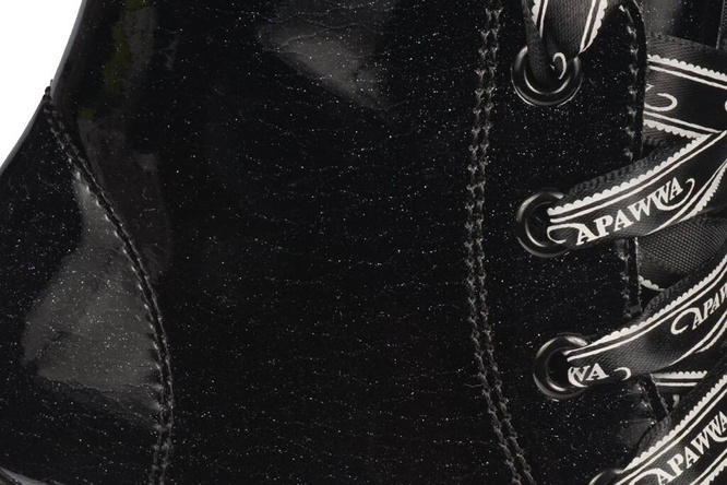 Children's transition shoes Apawwa CNQ735BL black size 31-36