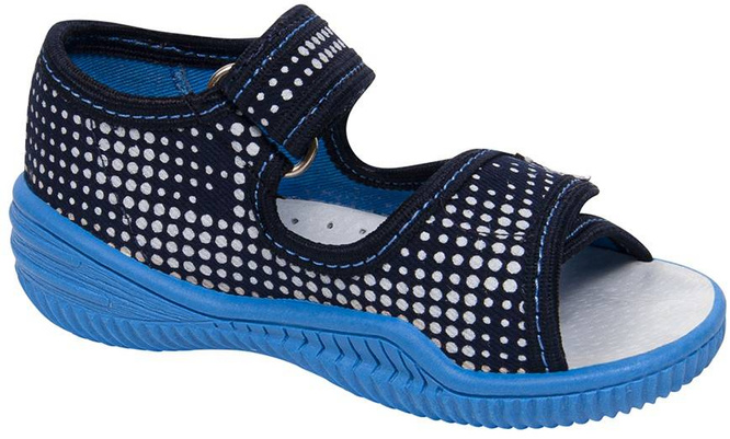 Tenisówki dziecięce Viggami KRZYS OZDOBA granatowe rozm.19-25