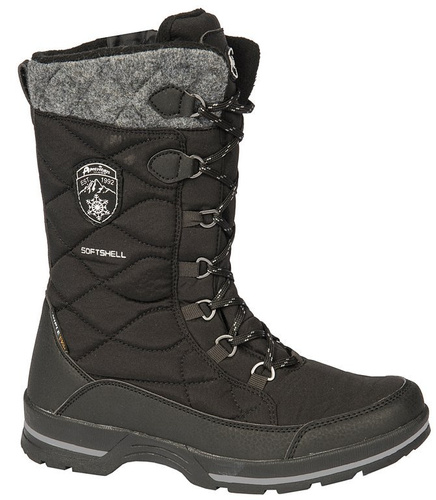 Buty zimowe damskie American Club DSN-09 czarne rozm.37-41