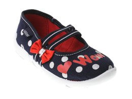Tenisówki dziecięce Viggami IWONA GRANAT granatowe rozm.35-36