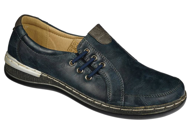 Women's shoes Chun Sen D9529-11BUGY navy blue size 36-41