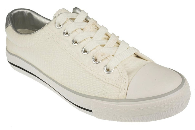 Tenisówki damskie Collection Paris DDD8242-2WH białe rozm.36-41